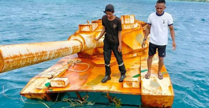 Ini Respon TNI AL Soal Temuan Benda Mirip Tank Terapung di Laut Natuna